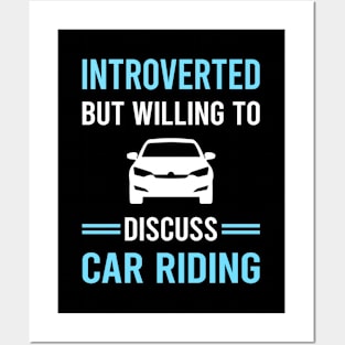 Introverted Car Riding Posters and Art